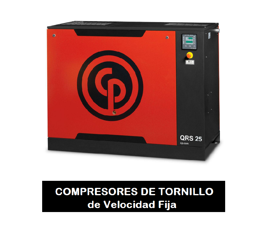 Compresor de Tornillo Velocidad Fija QRS 25
